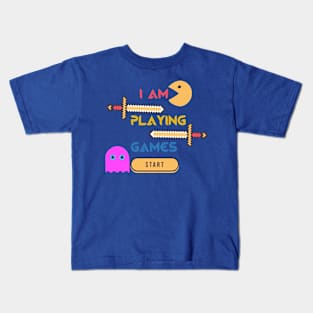 Game Lover - I am Playing Games Kids T-Shirt